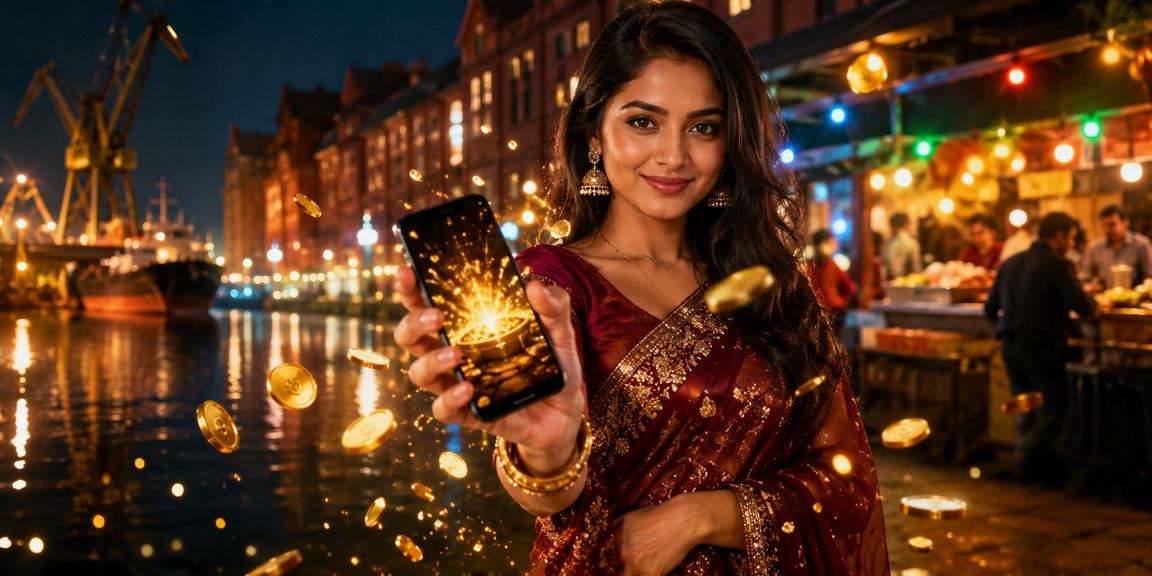 খুলনার ক্যাসিনো নাইট মার্কেটে মোবাইল থেকে গেম খেলছেন একজন